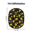 thumbnail image 3 of Pofeuu Daisies Flowers Print Silicone Pot Mat Mitten With Hanging Loop Heat Resistant Oven Mitts Non-Slip Bbq Baking Smoking Potholders, 3 of 7