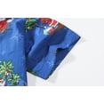 thumbnail image 5 of SSLR Big Boys Hawaiian Shirt 100% Cotton Short Sleeve Casual Button Down Shirts, 5 of 7