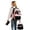 Pink, variant on Back To School Backpack Students Backpack With Lunch And Pencil Three Piece School Bundle