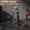 thumbnail image 7 of TidBay Dumbbell Rack Only, Weight Tree Storage Rack, 5-Tiers Weight Rack, Home Gym Dumbbell Barbell Rack, Compact A-Frame Home Gym Space Saver, 7 of 7