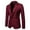 Wine, variant on Yaoyar Men's Casual Solid Basic Blazer Slim Fit Suit Jackets One Button Laple Suit Business Sport Coat Wine L