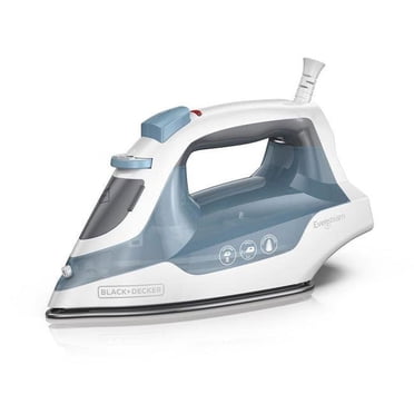 Black+Decker Quickpress Iron with Smart Steam Technology, Automatic ...