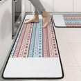 thumbnail image 2 of Kitchen Rugs Sets Of 2,Christmas Folk Pattern Anti Fatigue Kitchen Mat Rugs Non Slip Washable,Decorative Kitchen Floor Mats for Kitchen,Sink,Laundry,17"x47"+17"x47", 2 of 5