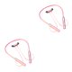 thumbnail image 2 of Kearding Auriculares Auriculares con cancelación de ruido compatibles con Bluetooth Reproductor de música con micrófono Auriculares Electrónica para Rosado 2piezas, 2 of 5