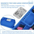 thumbnail image 4 of pluokvzr Silicone Tool Tray Flexible Automotive Silicone Tool Holder with Magnetic Small Parts Tray Non-Slip Mechanics Tool Organizer Tray Portable Automotive Tool Storage Tray for Auto Repair, 4 of 11