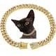 thumbnail image 1 of Collar Para Perro, Gato, Cadena Cubana, Con Diamantes, Caden, 1 of 8