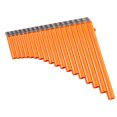 thumbnail image 1 of Flute 18 Pipes Panpipe Music Wind Instrument &Bag for Beginners Student，Gift Idea For Beginner Musician, 1 of 5