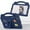 Navy Blue, variant on Dteck Kids Case for Samsung Tab A7 Lite 8.7 inch T220 T225 T227 & Tab A 8.0 2019 T290 T295, Shockproof Light Wight Handle Kickstand Case with DIY Doll,Mint