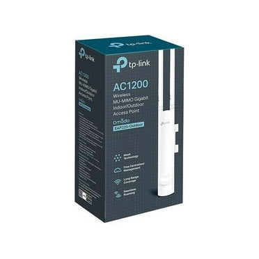 TP-Link Omada AC1200 Wireless Gigabit Outdoor Access Point | Business WiFi Solution w/ Mesh Support, Seamless Roaming & MU-MIMO | PoE Powered | SDN Integrated | Cloud Access & App (EAP225-Outdoor)