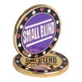 thumbnail image 6 of Professional Game Dealers Button Cards Guard Protector Metal Coin Chip Button for Entertainment, 6 of 8