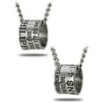 thumbnail image 3 of Shields of Strength Men's Stainless Steel Duck Band Necklace Inscribed with Philippians 4:13 Bible Verse for Hunters - Christian Gift by Shields of Strength, 3 of 4
