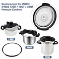 thumbnail image 3 of Pressure Cooker Gasket - Replacement for 12qt/16qt/22qt Mirro Canner - High - quality Sealing, Fits M - 0512, M - 0522 etc., for Kitchen Use, 3 of 6