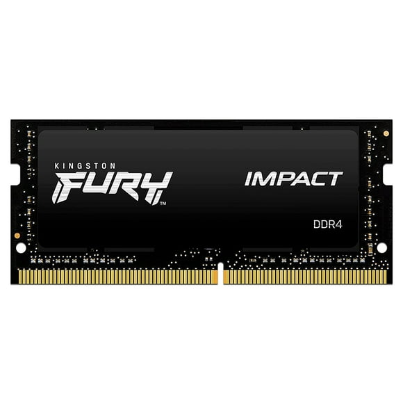 Memoria SODIMM Kingston Fury Impact DDR4 PC4-21300 (2666MHz) CL16, 16GB. Kingston KF426S16IB/16