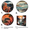 thumbnail image 3 of Designart "Coastaltropical Tropical Paradise Painting III" Nautical & Beach Floater Framed Canvas Art Print, 3 of 7