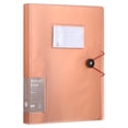 thumbnail image 1 of Uxcell 12.1 x 10.6 Inches Portfolio Binder Folder, 1 Pcs 60 Pocket with Plastic Sheet Protector Sleeve, 1 of 5