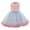 Pink, variant on Fesfesfes Toddler Girls Tulle Dress Bowknot Cute Mermaid Puffy Dress Beading Birthday Party Gown Dresses Under 10$