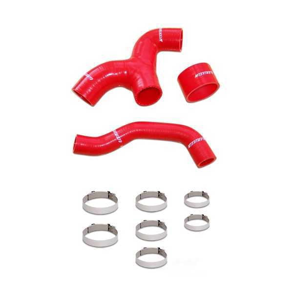 Mishimoto MMHOSE-SUB-INTRD Silicone Intercooler Hoses Compatible With Subaru Impreza WRX 2001-2005 Red