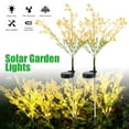 thumbnail image 2 of Miuline 2pc LED Solar Flower Garden Yard Lawn Underground Lights Landscape Luminous Lamp, 2 of 11