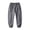 Dark Gray, variant on Nilvkv Boys Cargo Pants, Boys Solid Color Cuffed Joggers with Relaxed Fit Elastic Waist and Utility Pockets for Casual Wear Beige 14-15 Years