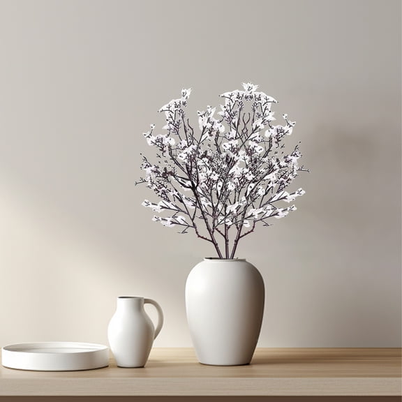 1 Branch Baby Breath Artificial Flowers - Babies Breath Flowers Artificial Bulk Faux Flowers Bouquet,for Arrangements Wedding Centerpieces Tables Decorations