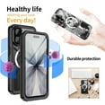 thumbnail image 2 of Casetego for iPhone 17 Waterproof Case,Compatible with Mag-safe,with Built-in Screen Protector Full-Body Snowproof,Dustproof and Shockproof Protective Magnetic for iPhone 17 2025 Phone Case,Black, 2 of 9