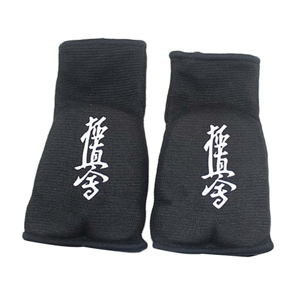 Guantes interiores de boxeo, funda protectora de boxeo, vendajes elásticos ligeros para las manos Negro