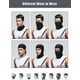 thumbnail image 5 of 9 Pieces Ski Mask For Men Full Face Mask Mask Balaclava For Outdoor Use, 5 of 5