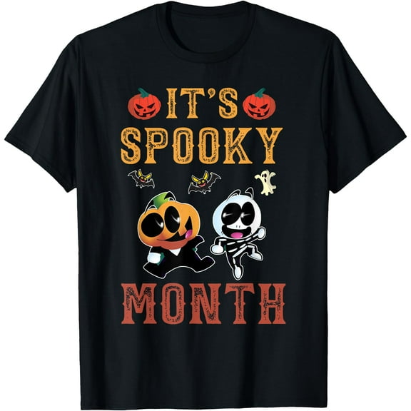 Hot Trending Kiraa Tee With It'S Spooky Month Retro Tee For Boy Unisex S-5Xl T-Shirt