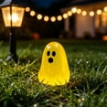 thumbnail image 3 of Xuyuer Glow in the Dark Little Ghost Trinkets Halloween Mini Ghost Figurines for Displays, 3 of 4