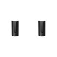 thumbnail image 1 of Yuarrent Soporte de cepillo de eléctrico Organización de pared Soporte de estante de cepillo de Negro 2piezas, 1 of 6