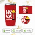 thumbnail image 4 of Funny Christmas Tumbler, 20 oz Stainless Steel Insulated Coffee Mugs with Lid and Straw, Xmas Cups Keep Drinks Cold & Hot, Christmas Story Merch White Elephant Gifts for Women Men - Frageelay, 4 of 7
