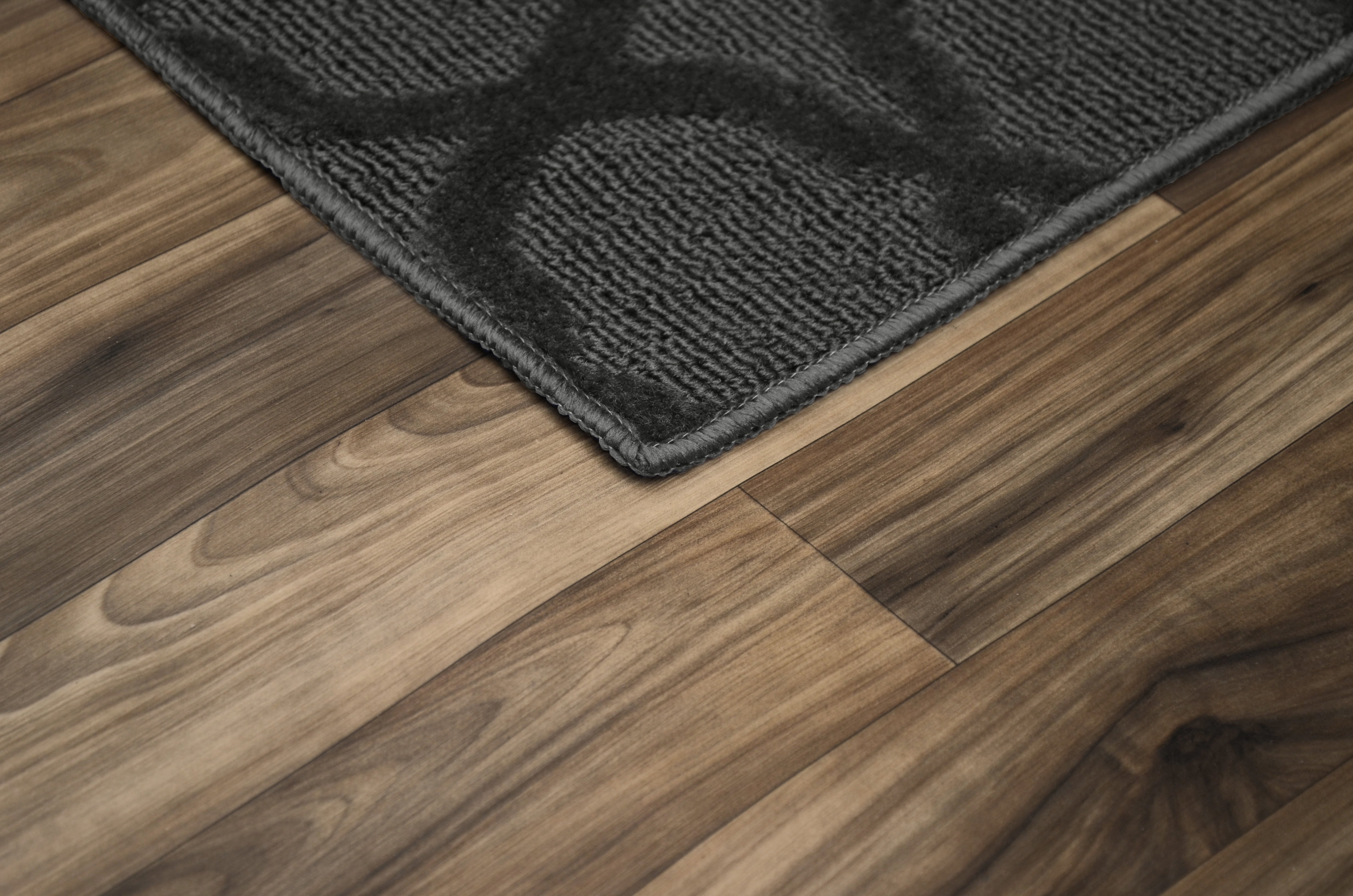Garland Rug Sparta Cinder Gray Indoor Runner Rug, 3' x 12'