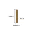 thumbnail image 2 of Uxcell 40pcs Fully Threaded Rods 5/16 x 1-3/4 Inch for Mounting Assembly Fastening, Colorful Zinc, 2 of 5
