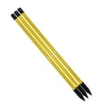 thumbnail image 3 of Siruishop 3Pcs Golf Alignment Rods Auxiliary Exerciser Versatile Training Aid 27cm Posture yellow, 3 of 8