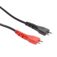 thumbnail image 3 of Cable de audio de 3.5 mm de auriculares, cable en espíritu en espiral en espiral hd enchufable y reproducido liviano para hd25 parauriculares, 3 of 7