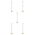 thumbnail image 2 of Baohd Contemporary Table Number Holder Photo Stand for Trendy Hotel Settings Gold 40cm 5Set, 2 of 6