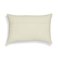 thumbnail image 3 of Blossom Embroidered Daisy Wool 24" x 16" Accent Cushion, 3 of 4