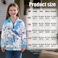 thumbnail image 7 of Uorisanigo Kids Sweatshirt Girls Half Zip Collar Sweatshirts Oversized Long Sleeve Pullover Top Fall Trendy Inked Sea Turtle Quarter Zip Hoodies No Hood, Athletic Shirts Tops, 7 of 7