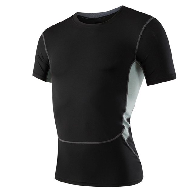 pstuiky Camisas de vestir de manga corta para hombre, Camisas deportivas de manga corta con cuello redondo y secado rápido para hombre camisetas de hombre xxl
