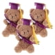 thumbnail image 1 of 3pcs Graduation Bear Plush Stuffed Animals with Cap Soft & Cute Animal Toys for Graduation Celebration, Family & Friends, 1 of 1