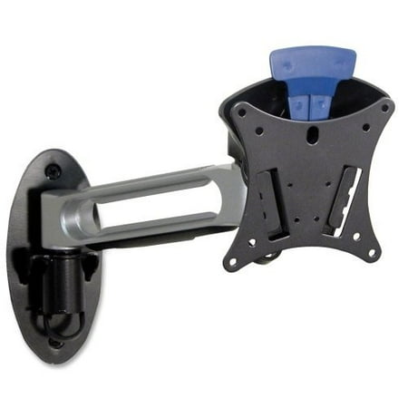 Buddy Products Single Swing Arm Monitor Wall Mount 14 X 8 X 5 Black 74374