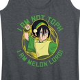 thumbnail image 3 of Avatar - The Last Airbender - Toph Melon Lord - Women's Racerback Tank Top, 3 of 5