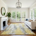 thumbnail image 7 of Addison Rugs Mayfield Premium Machine Washable Transitional Abstract Yellow Rectangle Rug, 10' x 14', 7 of 7