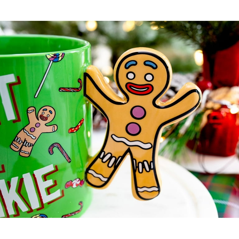 Gingerbread Cookie Personalized Christmas Mugs