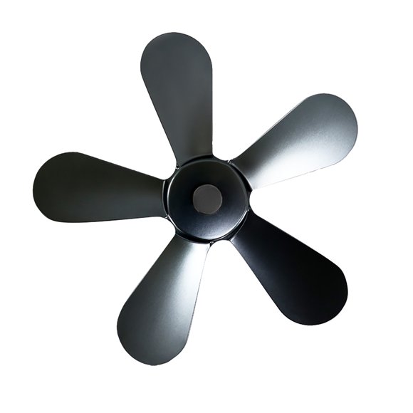 Fan for Wood Stove Powered by Heat 5 Blade for Heat Powered Wood Stove Fan Wood Log Burner Fireplace Friendly Fan Wood Stove Fan Heat Powered Fireplace Fan Heat Powered