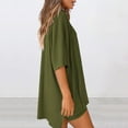 thumbnail image 4 of Lumtrix Womens Lounge Sets Shorts 2 Piece Matching Oversized T Shirt Biker Short Summer Outfits 2026 Casual Sweatsuits Spring Clothes Army Green S, 4 of 5