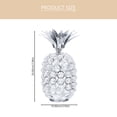 thumbnail image 2 of unbranded De Piña De Cristal Y Metal Para Escritorio Oficina Con Base Estable Color Plata, 2 of 8
