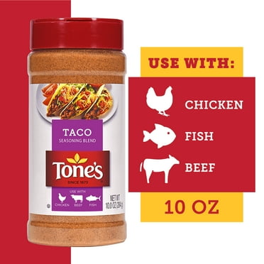 Tone's Taco Seasoning Blend, 10 oz