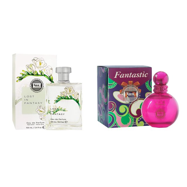 Perfume Hybrid & Company en aerosol natural para mujer, 2 unidades