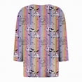 thumbnail image 4 of Godom Halloween Shirt for Women - Happy Halloween Pumpkin Graphic Womens 3/4 Sleeve Shirts V Neck Tops, 4 of 5